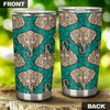 Boho Head Elephant Tumbler