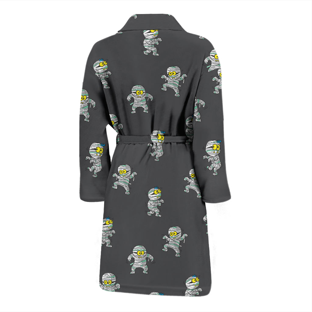 Mummy Print Design LKS305 Men Bathrobe