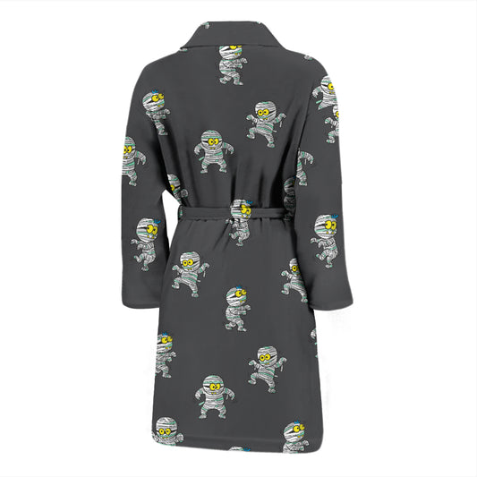 Mummy Print Design LKS305 Men Bathrobe