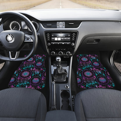 Dream catcher boho mandala Car Floor Mats Front Back