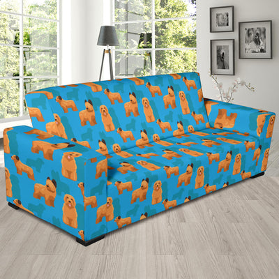 Briards Pattern Print Design 01 Sofa Slipcover