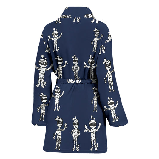 Mummy Print Design LKS306 Women Bathrobe