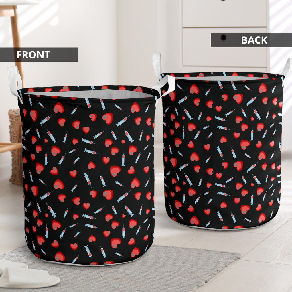 Phlebotomist Medical Concept Laundry Basket