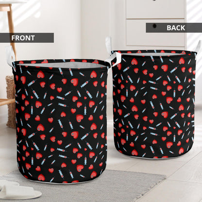 Phlebotomist Medical Concept Laundry Basket