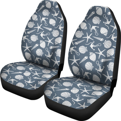 Seashell Print Design LKS306 Car Seat Covers