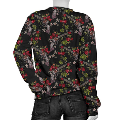 Western Design Women Long Sleeve Sweatshirt