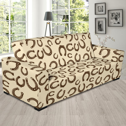 Horseshoe Print Design LKS302 Sofa Slipcover