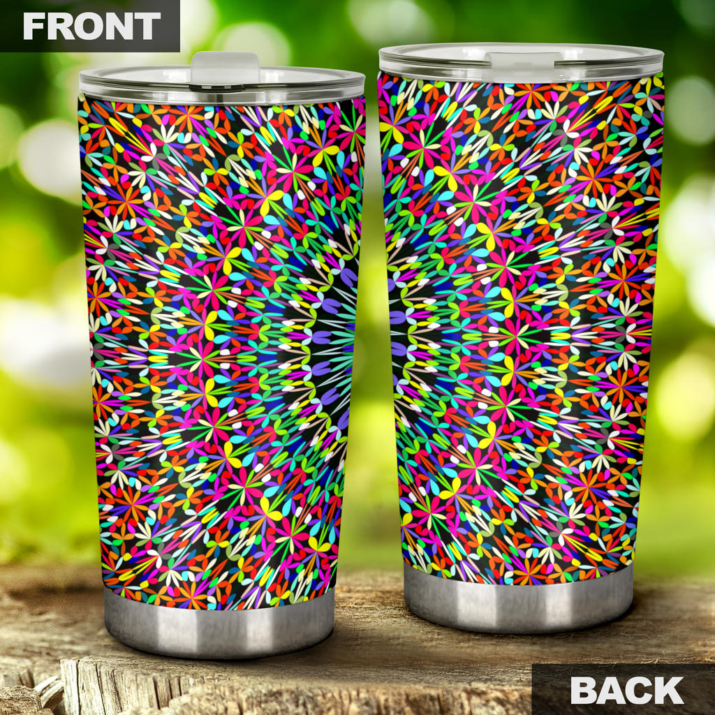 Bohemian Colorful Style Print Tumbler