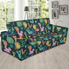 Cactus Pattern Print Design 05 Sofa Slipcover