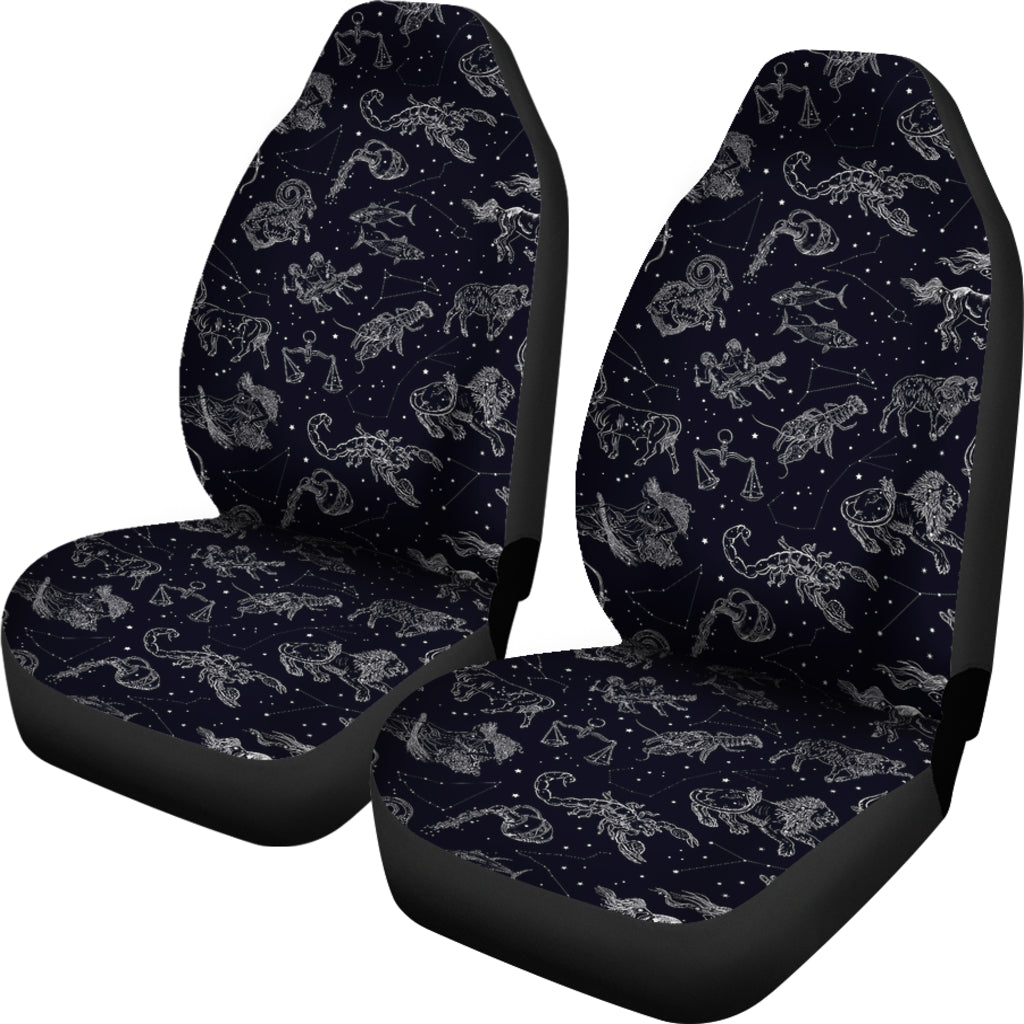 Zodiac Print Design LKS304 Car Seat Covers