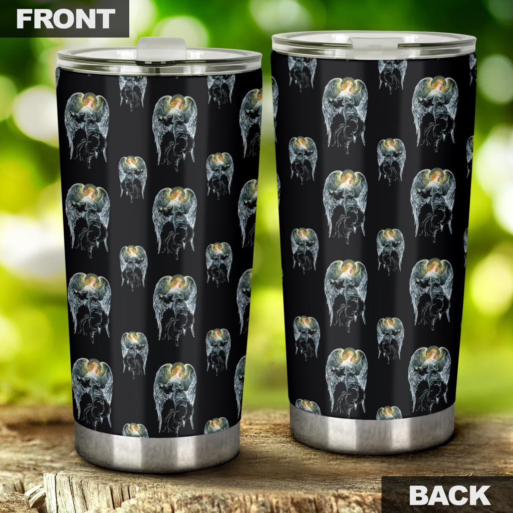 Angel with Wings Cute Design Print Tumbler