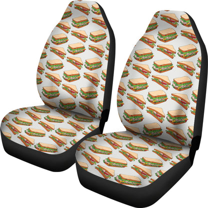 Sandwich Print Design LKS302 Car Seat Covers