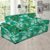 Palm Tree Pattern Print Design A01 Sofa Slipcover