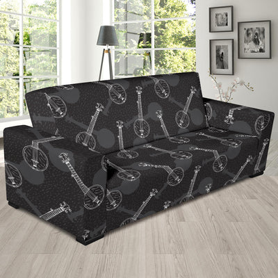 Banjo Pattern Print Design 03 Sofa Slipcover