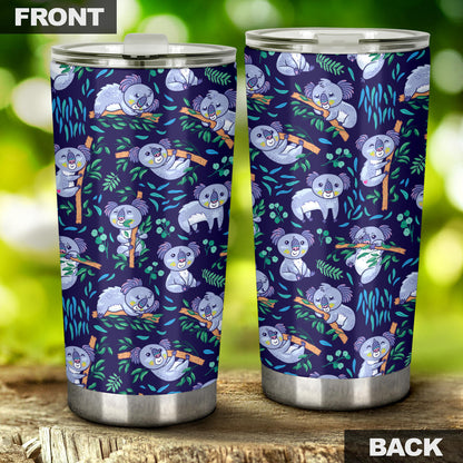 Koala Themed Design Print Tumbler