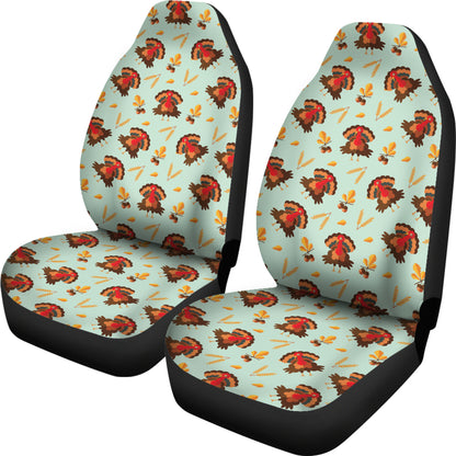 Thanksgiving Print Design LKS309 Car Seat Covers