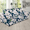 Amaryllis Pattern Print Design 01 Sofa Slipcover