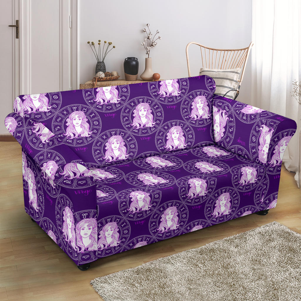 Virgo Print Design LKS301 Loveseat Couch Slipcover