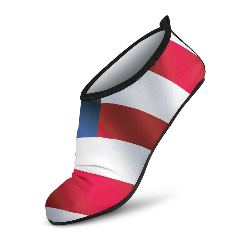 American flag Classic Aqua Water Shoes