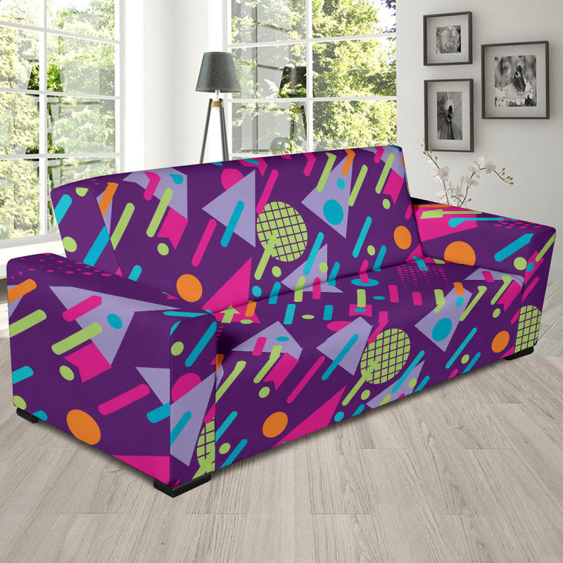 90s Pattern Print Design 4 Sofa Slipcover