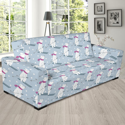 Ski Print Design LKS307 Sofa Slipcover