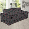 Crow Pattern Print Design 02 Sofa Slipcover