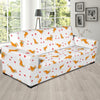 Cardigan Welsh Corgis Pattern Print Design 04 Sofa Slipcover