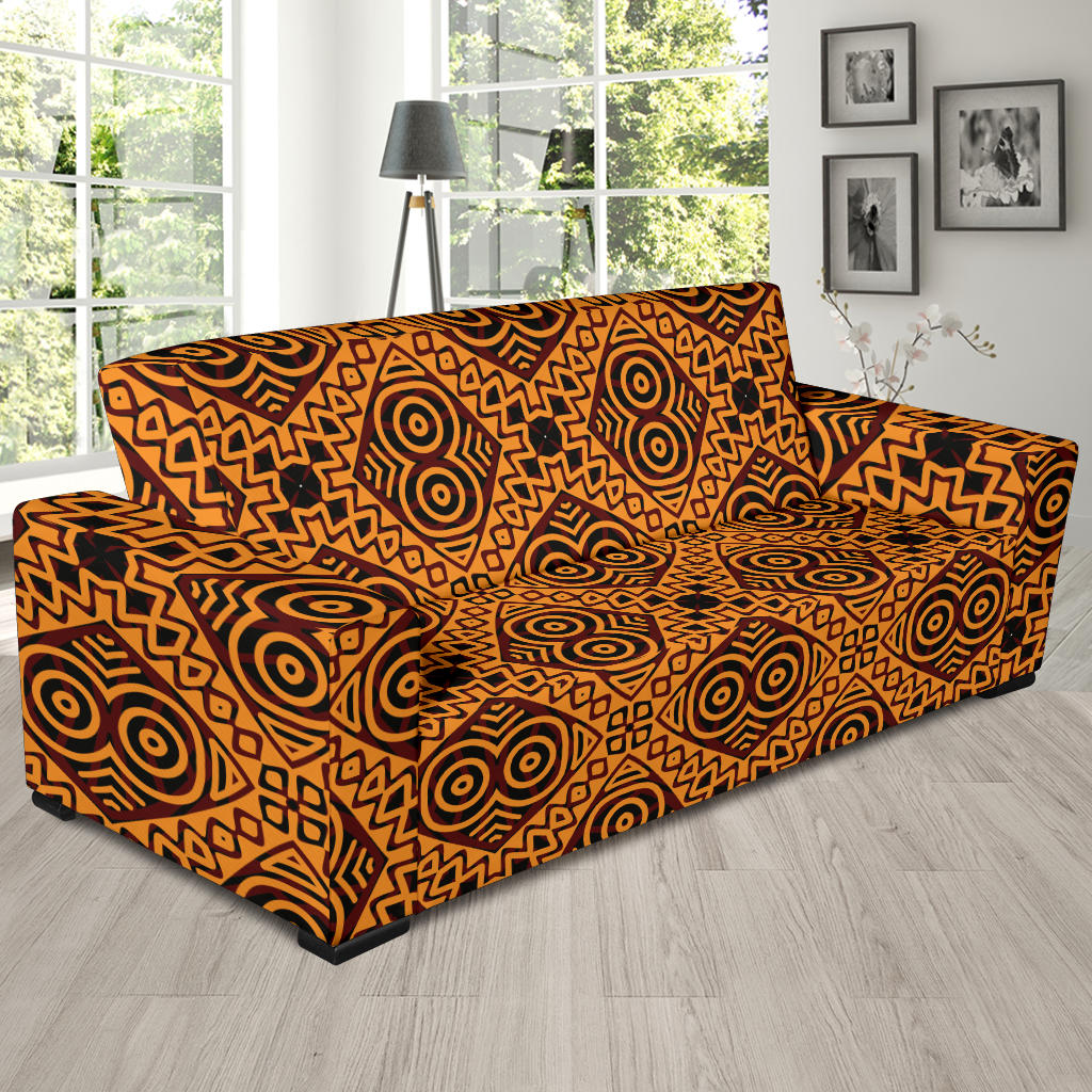 African Pattern Print Design 05 Sofa Slipcover