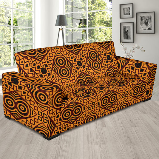 African Pattern Print Design 05 Sofa Slipcover