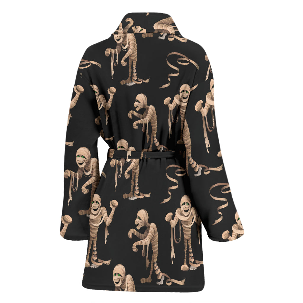 Mummy Print Design LKS302 Women Bathrobe