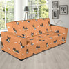 Basenji Pattern Print Design 01 Sofa Slipcover