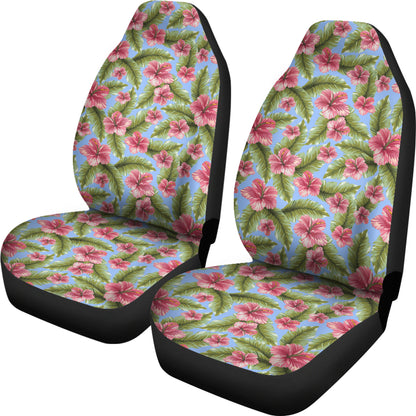 Tropical Flower Print Design LKS301 Car Seat Covers