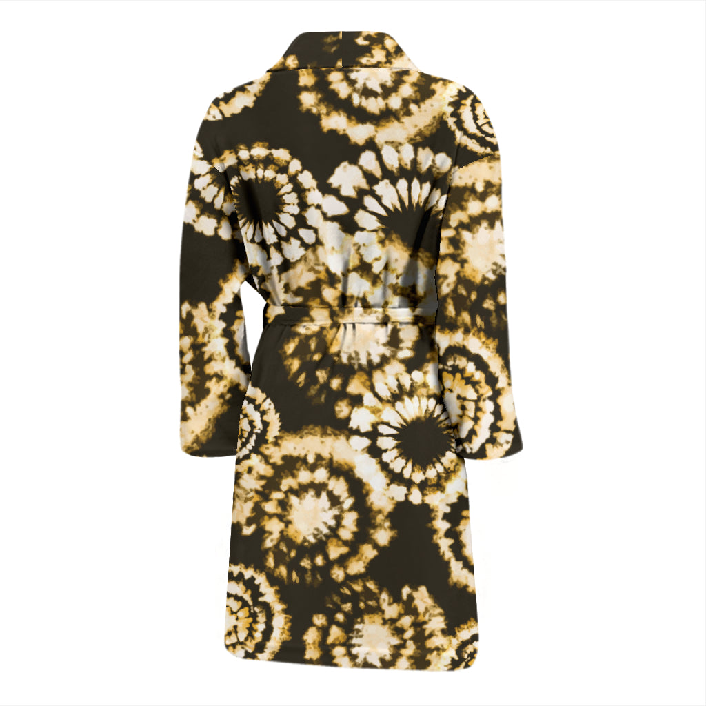 Tie Dye Print Design LKS307 Men Bathrobe