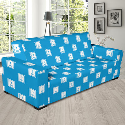 Bible Pattern Print Design 02 Sofa Slipcover