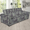 Camouflage Fern Pattern Print Design 05 Sofa Slipcover