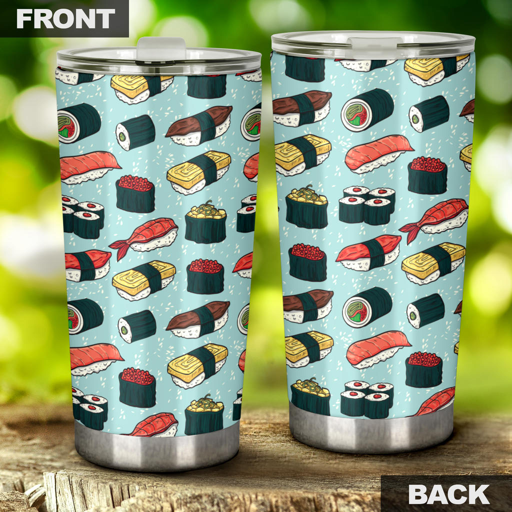 Sushi Pattern Design Tumbler
