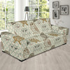 Owl Pattern Print Design A03 Sofa Slipcover