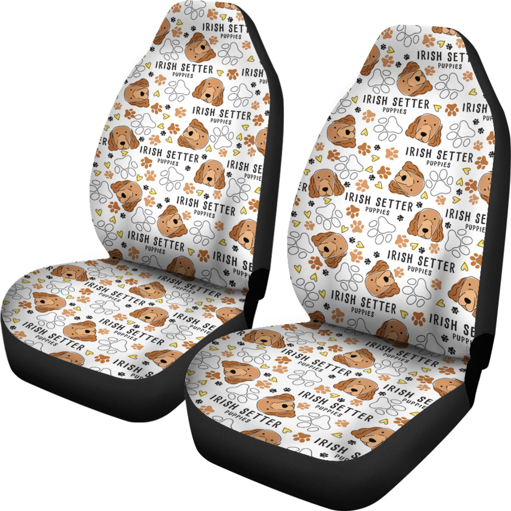 Setters Irish Print Design LKS301 Car Seat Covers