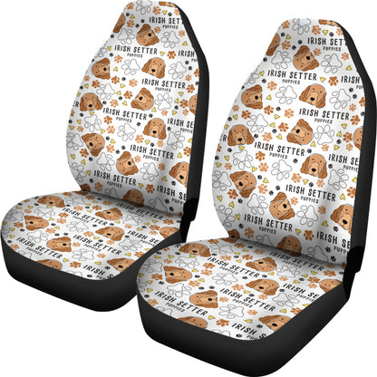 Setters Irish Print Design LKS301 Car Seat Covers