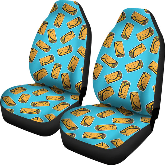 Burrito Print Design LKS301 Car Seat Covers