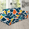 Mosaic Pattern Print Design 02 Sofa Slipcover