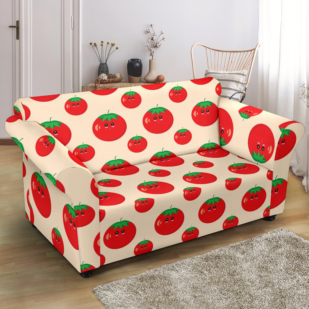 Tomato Print Design LKS308 Loveseat Couch Slipcover