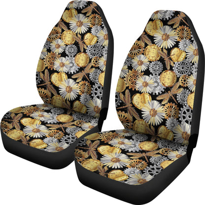 Steampunk Dragonfly Print Design LKS302 Car Seat Covers