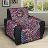 Boho Pattern Print Design 05 Recliner Cover Protector