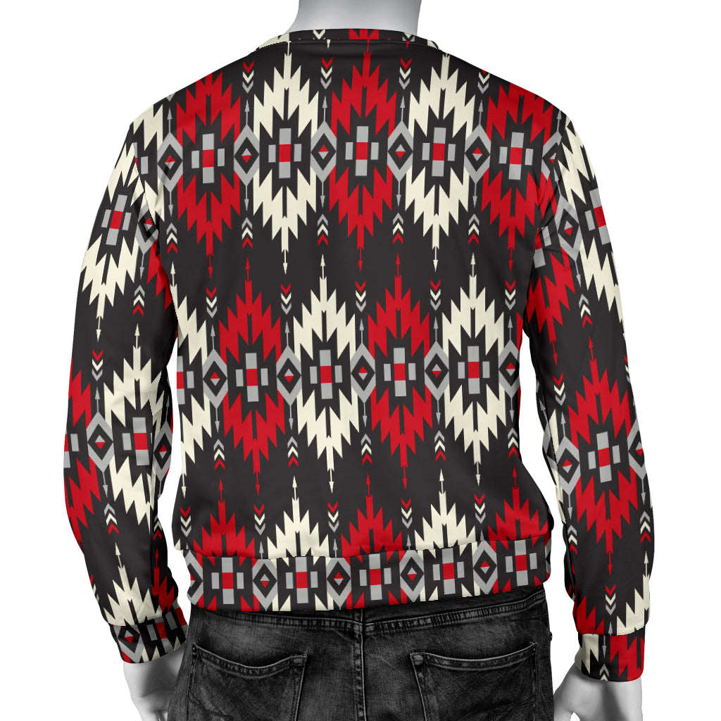 Southwestern Pattern Men Long Sleeve Sweatshirt