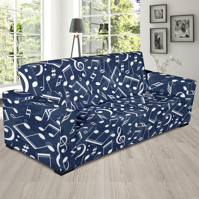 Music note Pattern Print Design A02 Sofa Slipcover