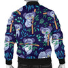 Koala Themed Design Print Men Bomber Jacket