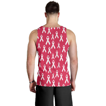 Breast Cancer Awareness Symbol Men Tank Top