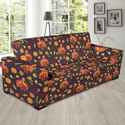 Thanksgiving Print Design LKS305 Sofa Slipcover