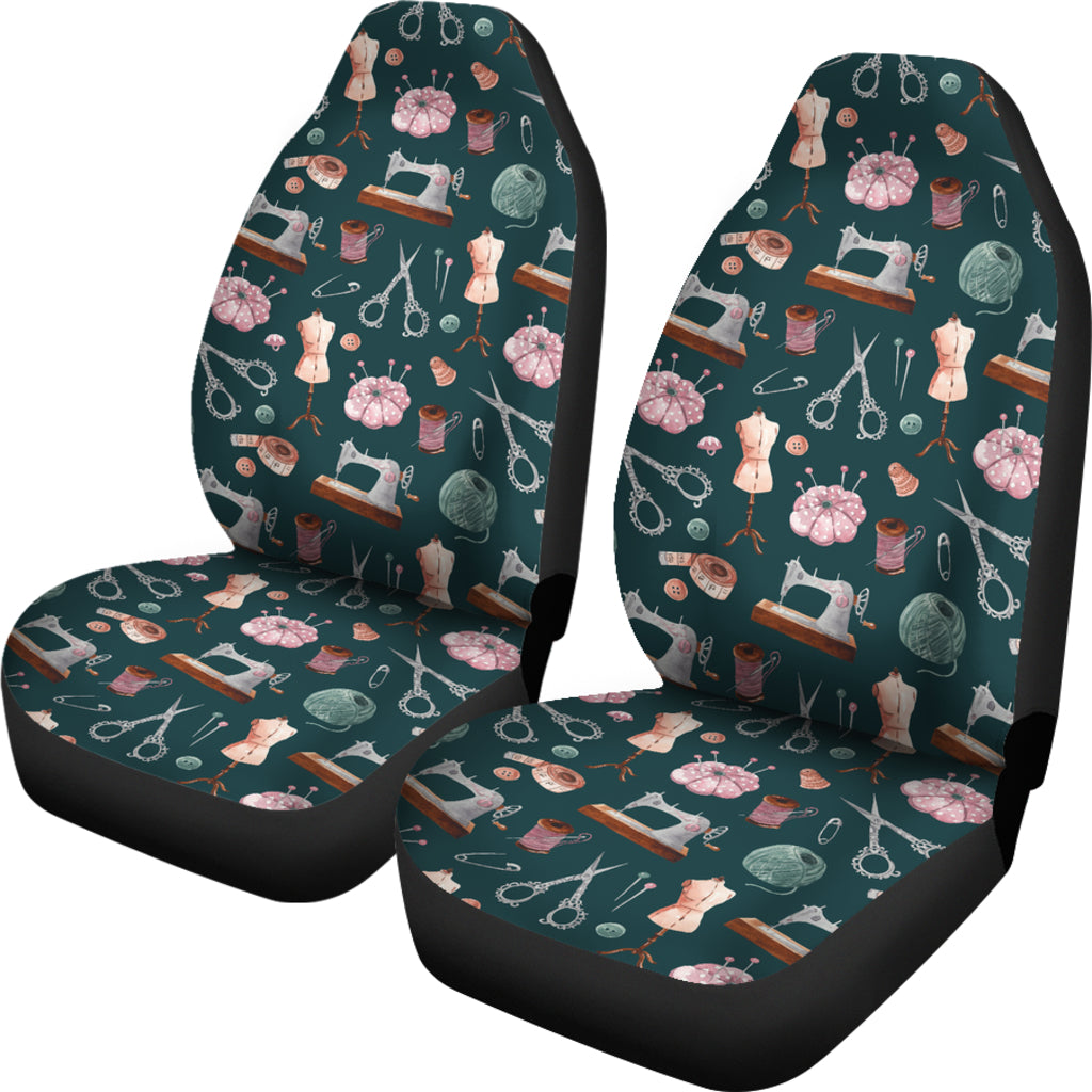 Sewing Equipment Print Design LKS307 Car Seat Covers